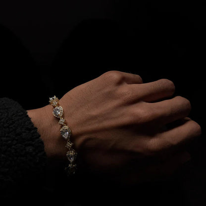 Star Drop Moissanite Bracelet