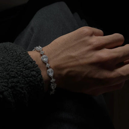 Star Drop Moissanite Bracelet