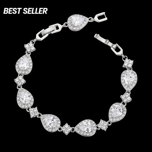 Star Drop Moissanite Bracelet