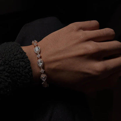 Star Drop Moissanite Bracelet