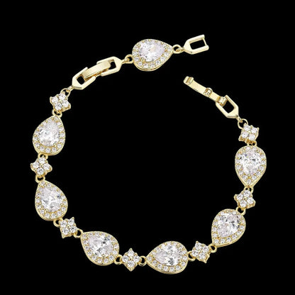 Star Drop Moissanite Bracelet